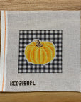 Pumpkin on Gingham - The Flying Needles