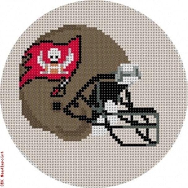 cross stitch football helmet Amanda Lawford AL-090 This facemask is specifically designed for Riddell SpeedFlex helmets Virginia Tech Hokies Helmet Cross