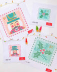 Nutcracker Stamp with Stitch Guide - The Flying Needles