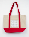 Self Finishing Canvas Tote with Insert - The Flying Needles