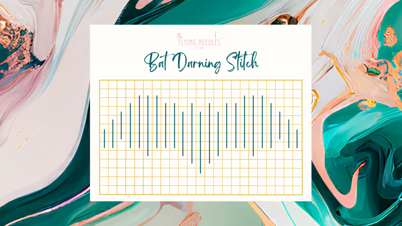 Bat Darning Stitch