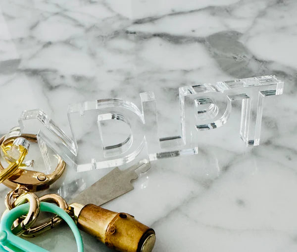 Lucite NDLPT Keychain - The Flying Needles