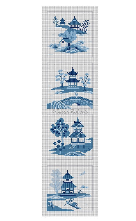 Asian Islands Coaster Set - The Flying Needles