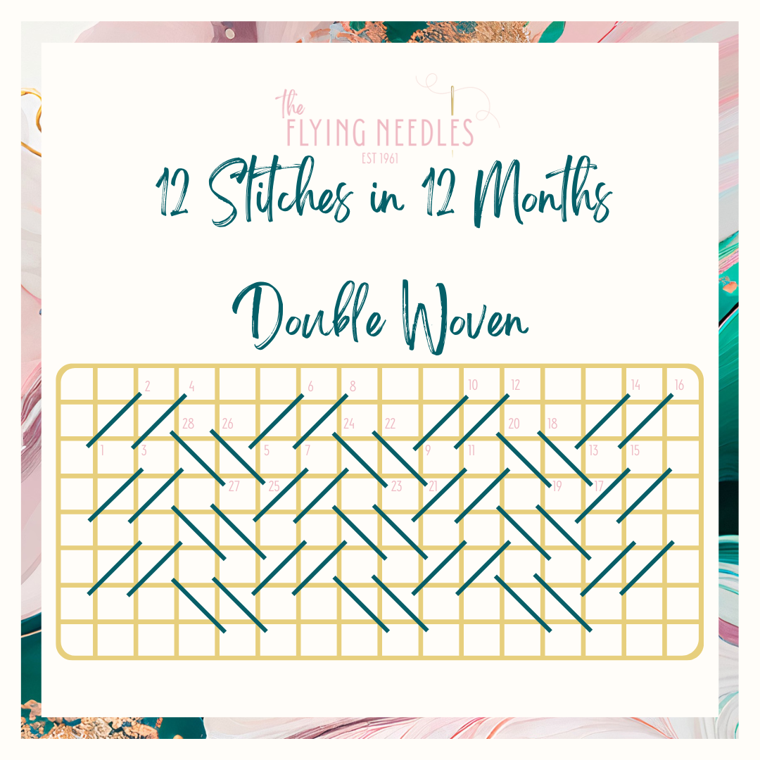 Double Woven Stitch Download - The Flying Needles