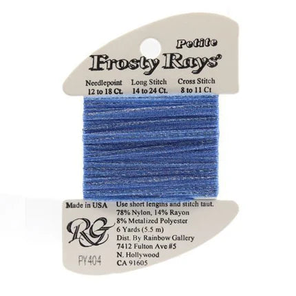 Petite Frosty Rays PY404 Icy Blue - The Flying Needles
