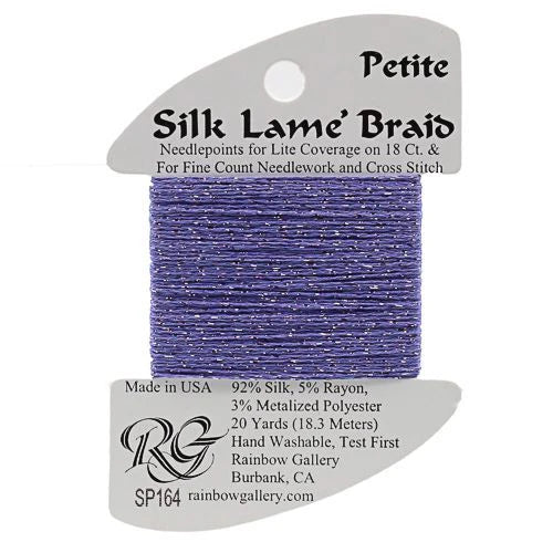 Petite Silk Lame SP164 Wisteria - The Flying Needles