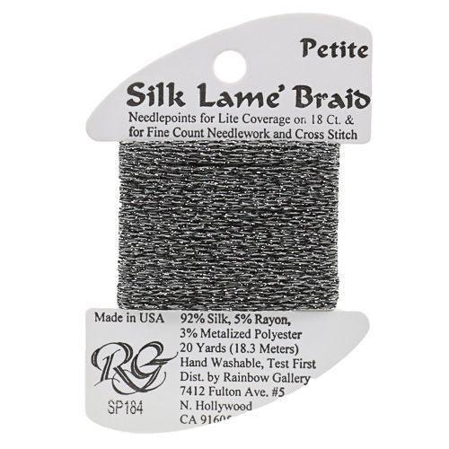 Petite Silk Lame SP184 Pavement - The Flying Needles
