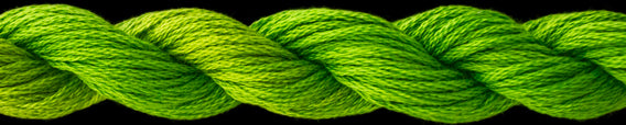 Threadworx Overdyed Floss #10465 Neon Green - The Flying Needles
