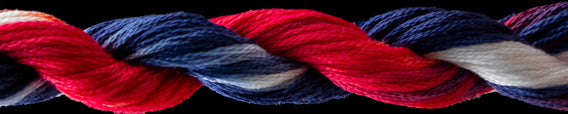 Threadworx Overdyed Floss #10865 US Flag - The Flying Needles