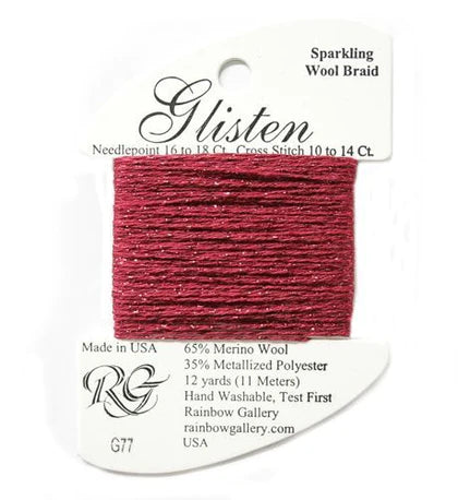 Glisten G77 Cranberry Splash - The Flying Needles