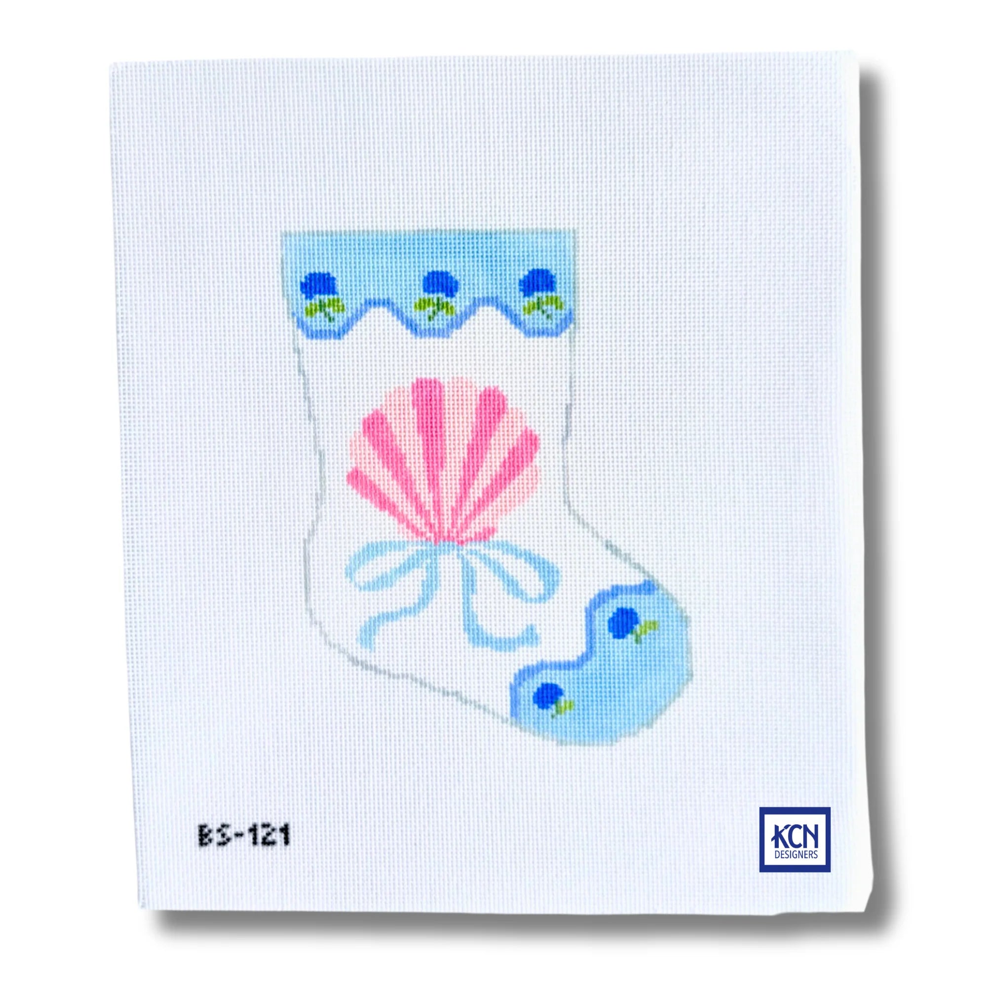 Seashell Ornament Sized Stocking