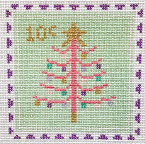 Christmas Tree Stamp - The Flying Needles
