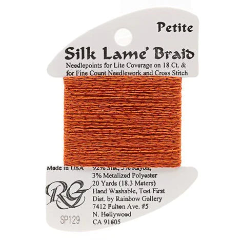 Petite Silk Lame SP129 Tabasco - The Flying Needles