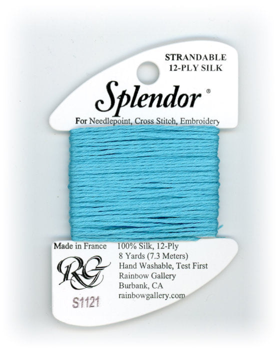 Splendor S1121 Brite Aqua - The Flying Needles