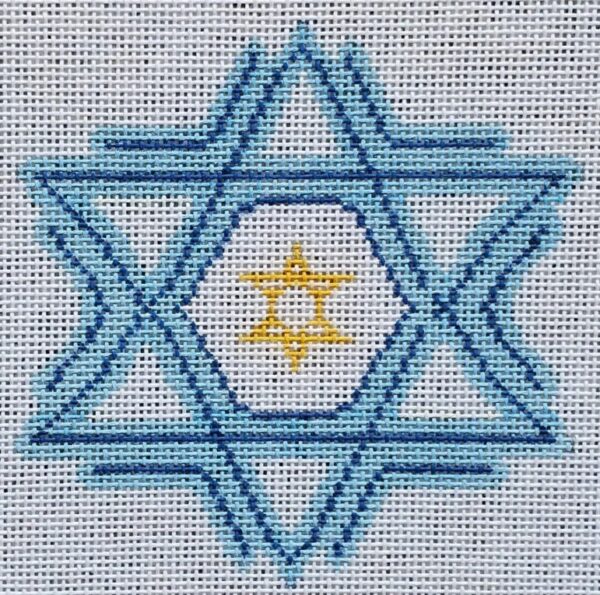 Hanukkah Snowflake - The Flying Needles