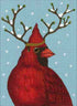 Cardinal with Branches - The Flying Needles