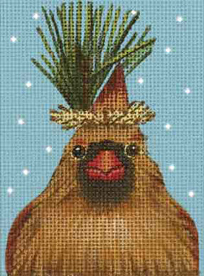 Cardinal with Pine - The Flying Needles