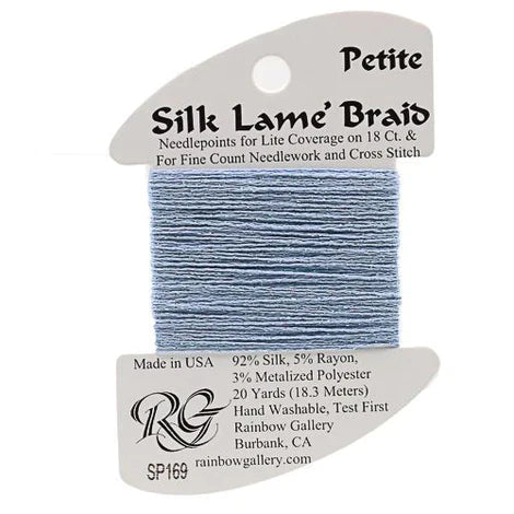 Petite Silk Lame SP169 Blue Bell - The Flying Needles