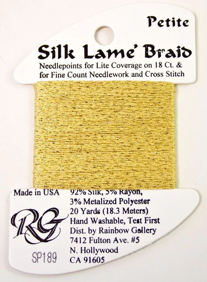 Petite Silk Lame SP189 Banana - The Flying Needles