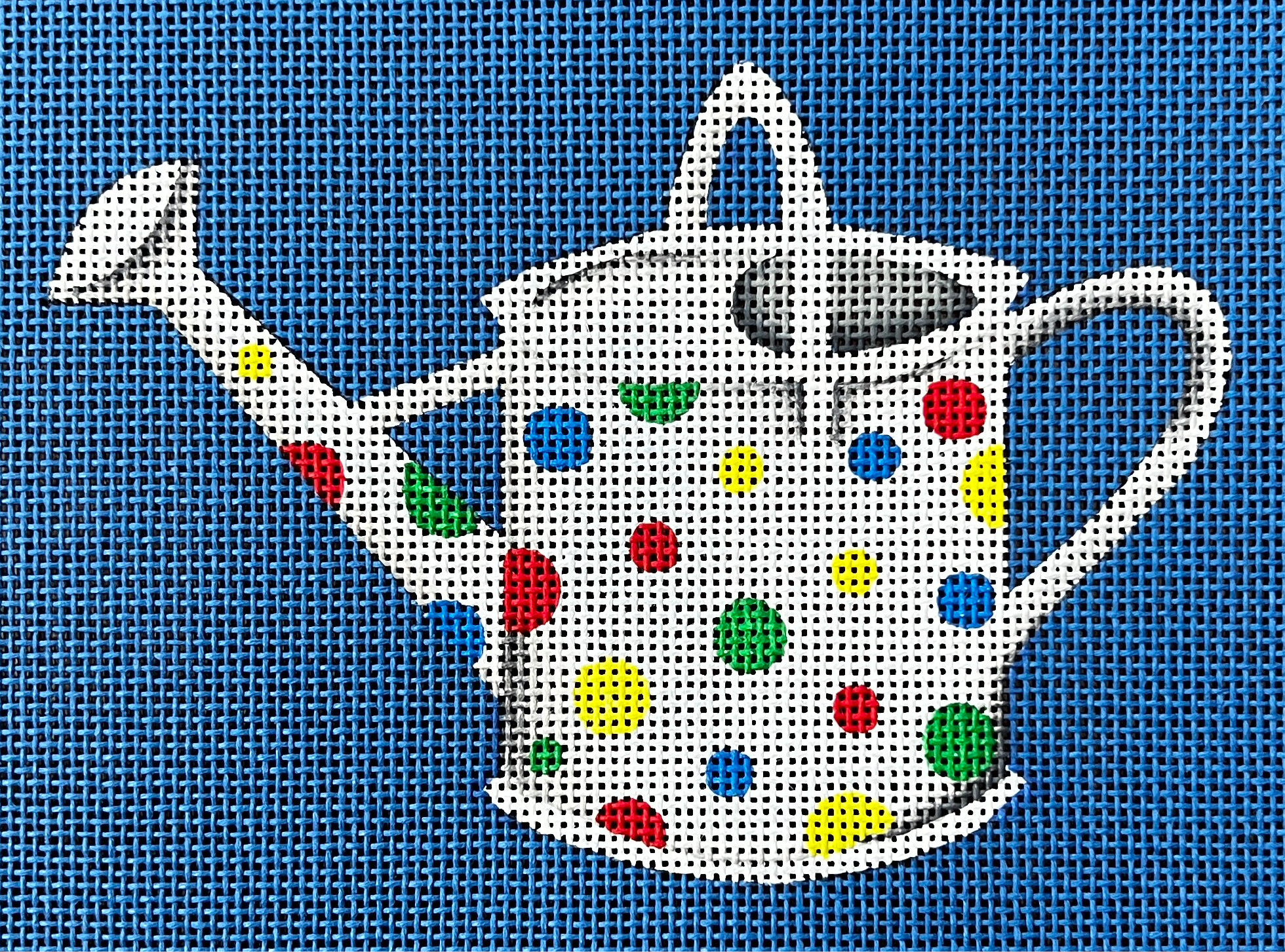 Polka Dot Watering Can - The Flying Needles