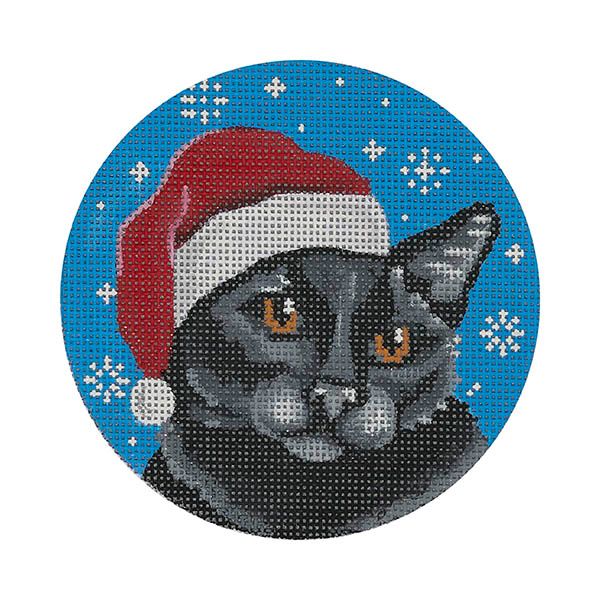 Black Cat Santa
