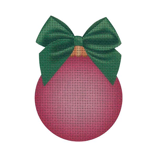 Classic Glass Ornament, Pink