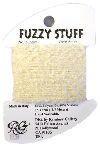 Fuzzy Stuff FZ34 Pale Yellow - The Flying Needles