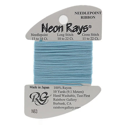Neon Rays N63 Light Aqua - The Flying Needles