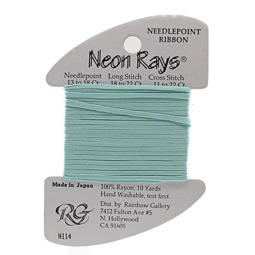 Neon Rays N114 Light Seafoam Green - The Flying Needles
