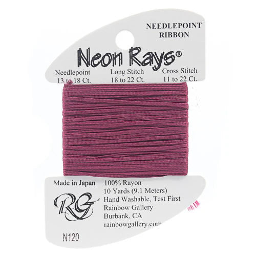 Neon Rays N120 Merlot - The Flying Needles