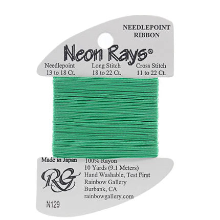Neon Rays N129 Light Christmas Green - The Flying Needles