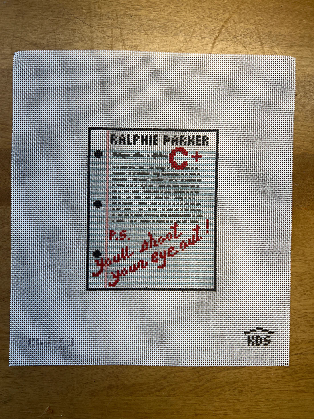 Ralphie's Essay - The Flying Needles