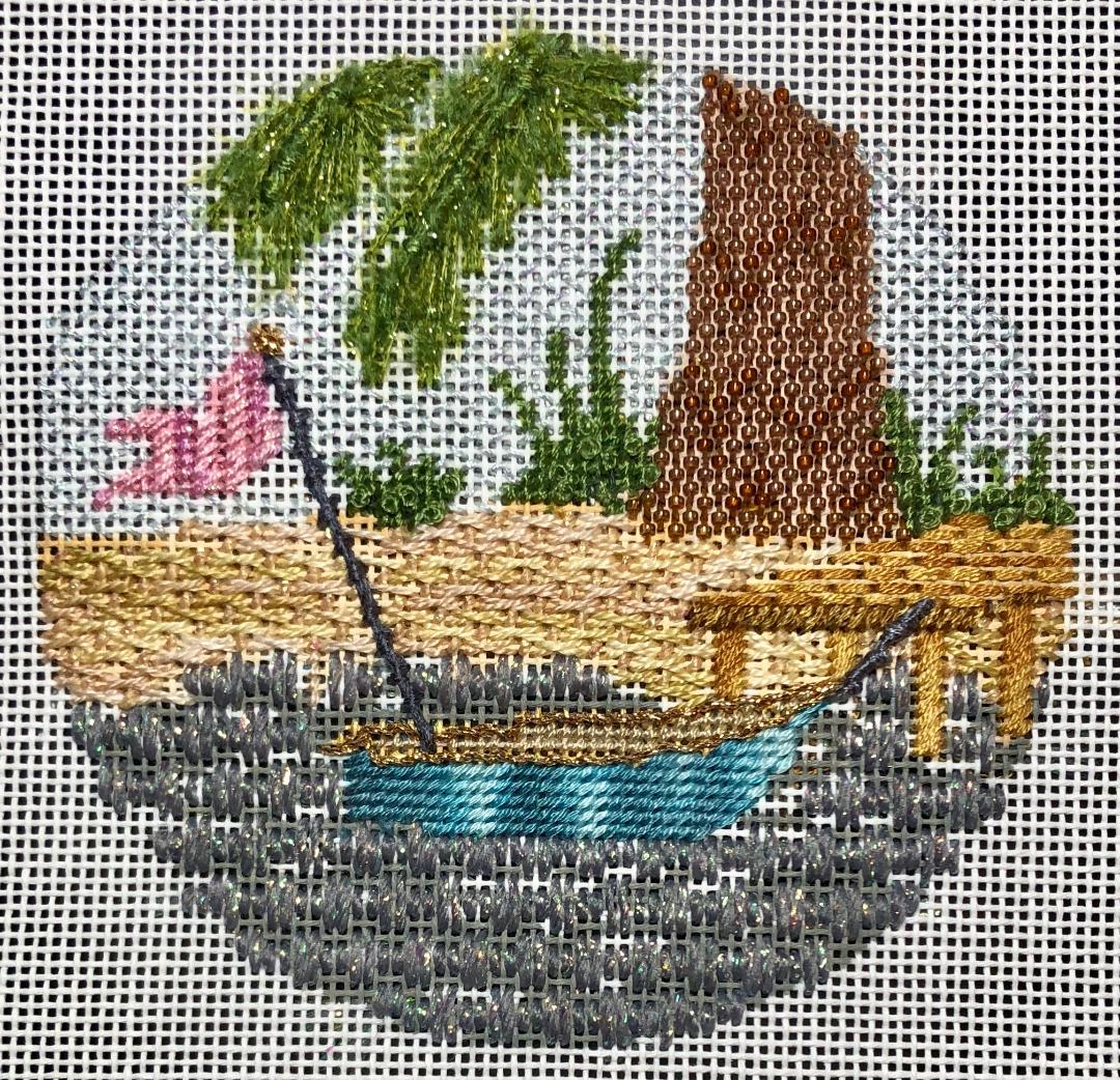 Seaside Series Skiff Stitch Guide - The Flying Needles