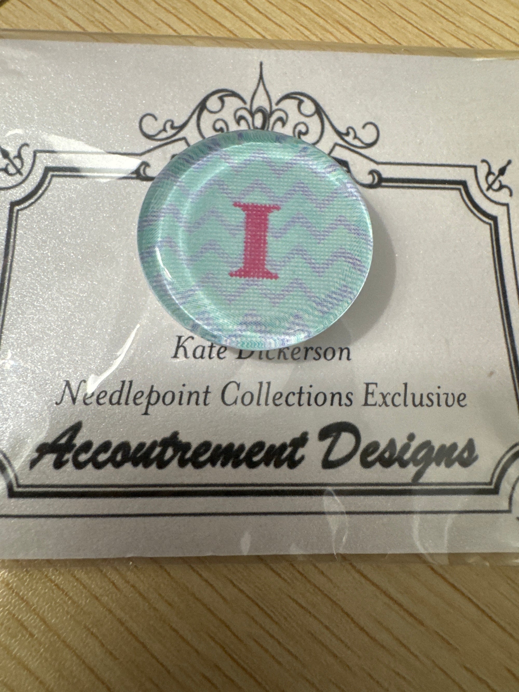 Kate Dickerson "I" Needleminder - The Flying Needles