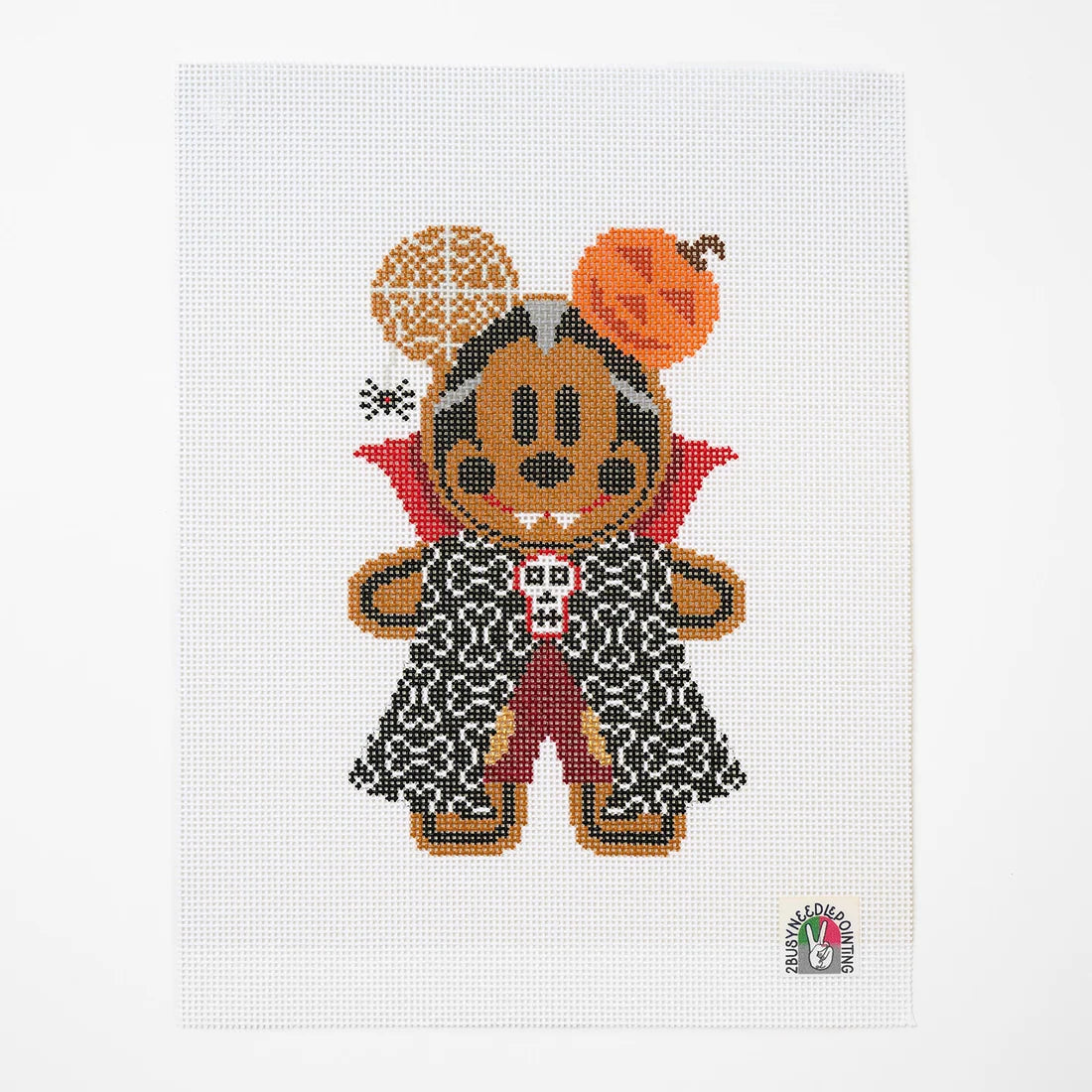 Gingerbread Halloween Mouse - The Flying Needles