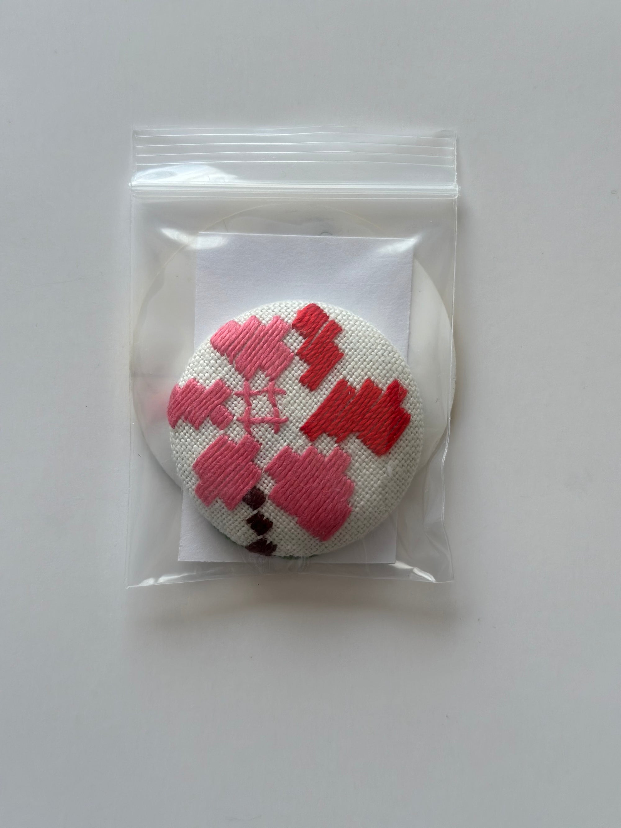 Embroidered Needleminders - The Flying Needles