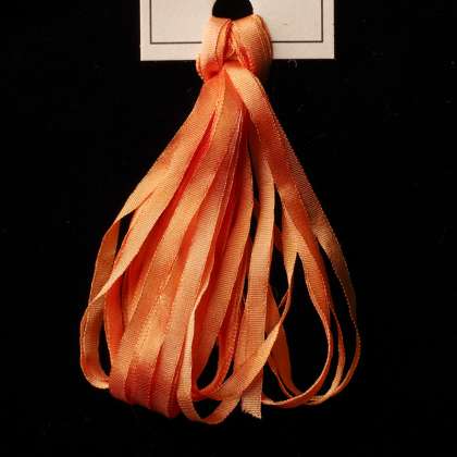 Treenway Silk 31 Cantaloupe Silk Ribbon - The Flying Needles