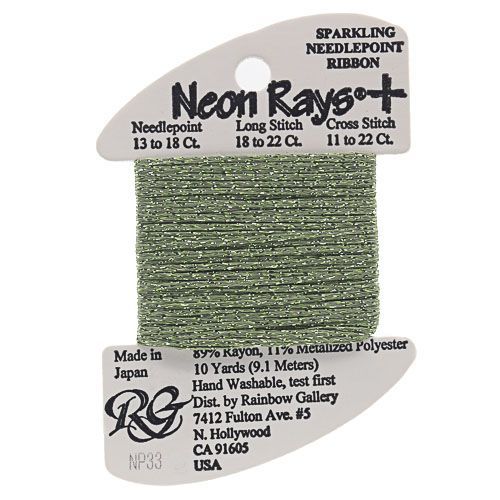 Neon Rays Plus NP33 Loden Green - The Flying Needles