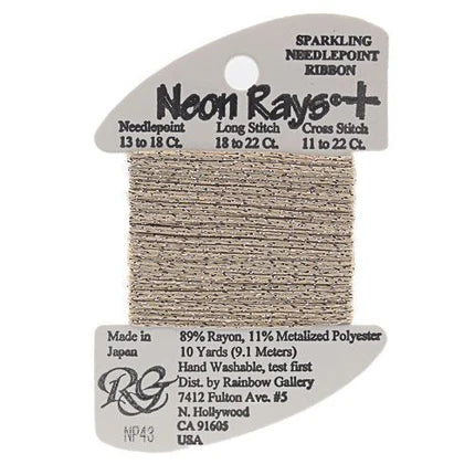 Neon Rays Plus NP43 Khaki - The Flying Needles