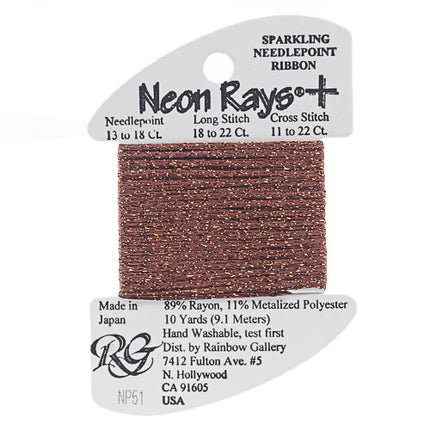 Neon Rays Plus NP51 Brown - The Flying Needles