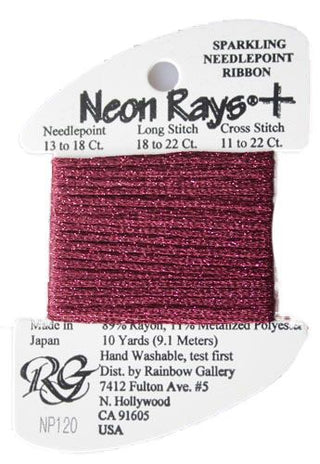 Neon Rays Plus NP120 Merlot - The Flying Needles