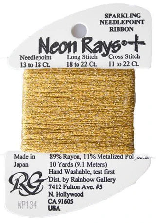 Neon Rays Plus NP134 Old Gold - The Flying Needles