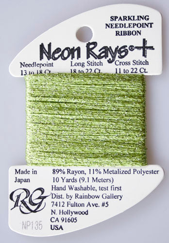 Neon Rays Plus NP135 Chartreuse - The Flying Needles