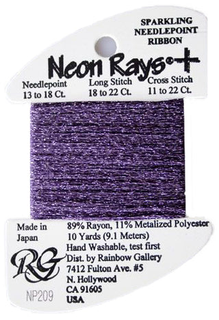 Neon Rays Plus NP209 Violet - The Flying Needles