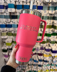 Branded 40oz Yeti Rambler with Straw Lid - The Flying Needles