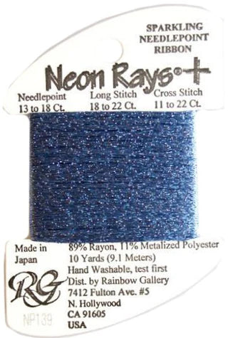 Neon Rays Plus NP139 Cornflower Blue - The Flying Needles
