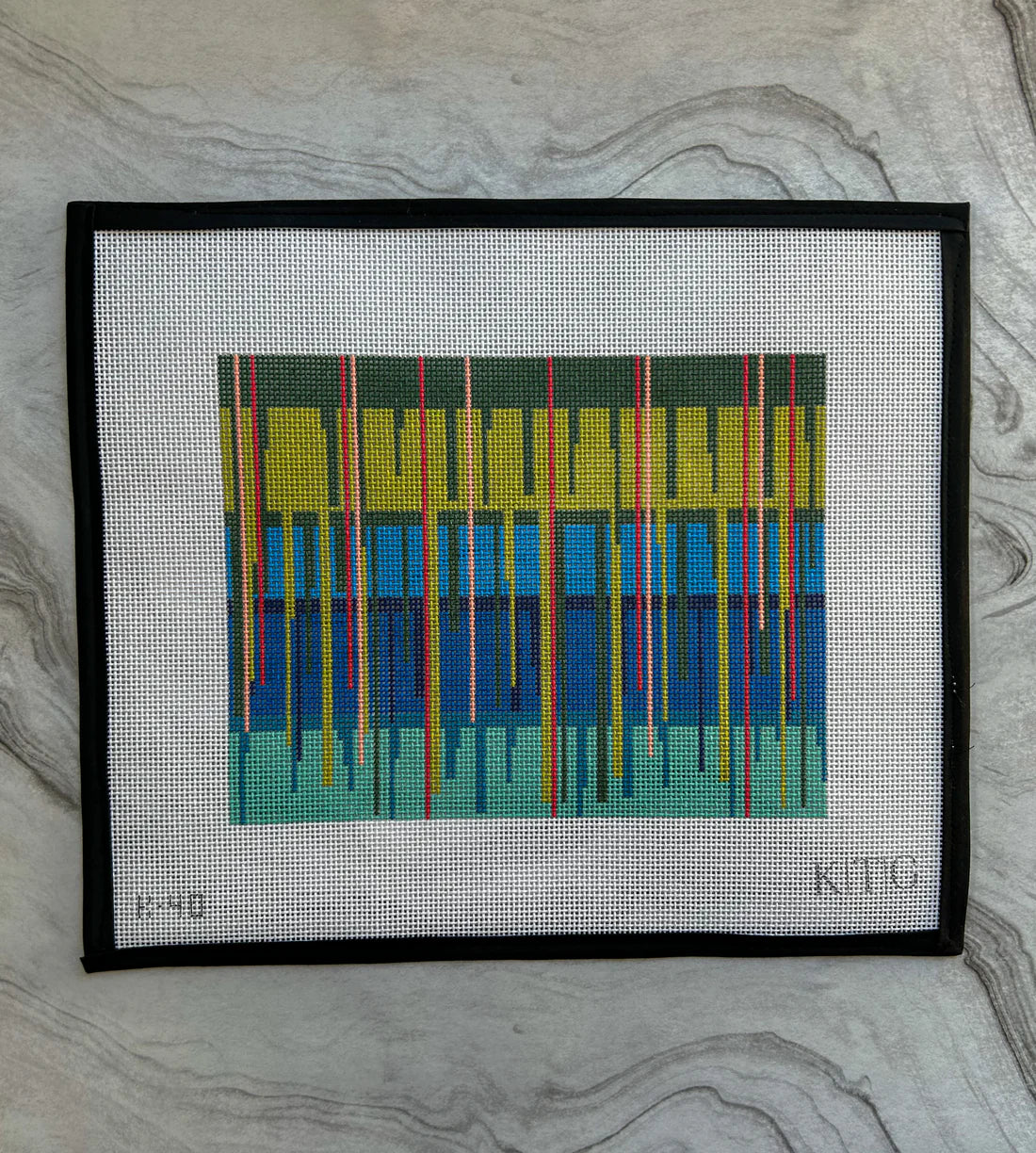 9x7 Paint Drying - The Flying Needles