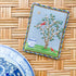 Chinoiserie Silk Screen - Blue - The Flying Needles