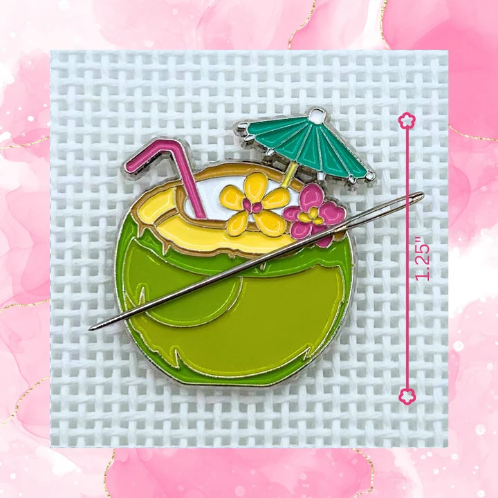 Green Coconut Drink Needleminder