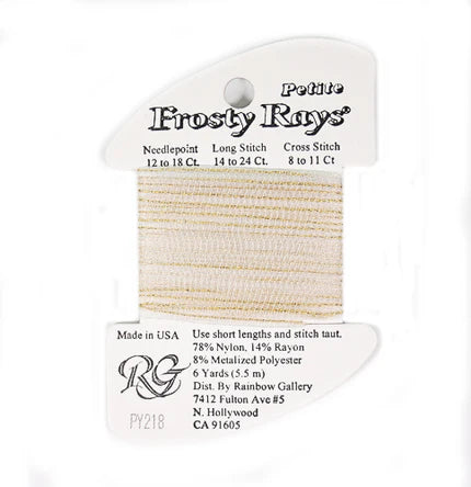 Petite Frosty Rays PY218 Gold Ice - The Flying Needles